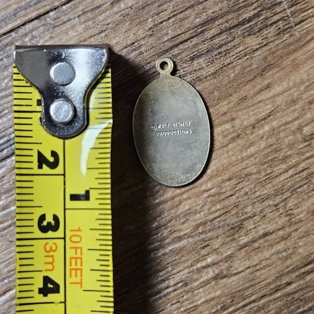 Vintage Mickey Mouse Pendant 27mm Walt Disney‎ Productions